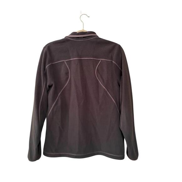 Antigua Forest Green Full Zip Fleece Jacket Sz. M - Picture 2 of 4